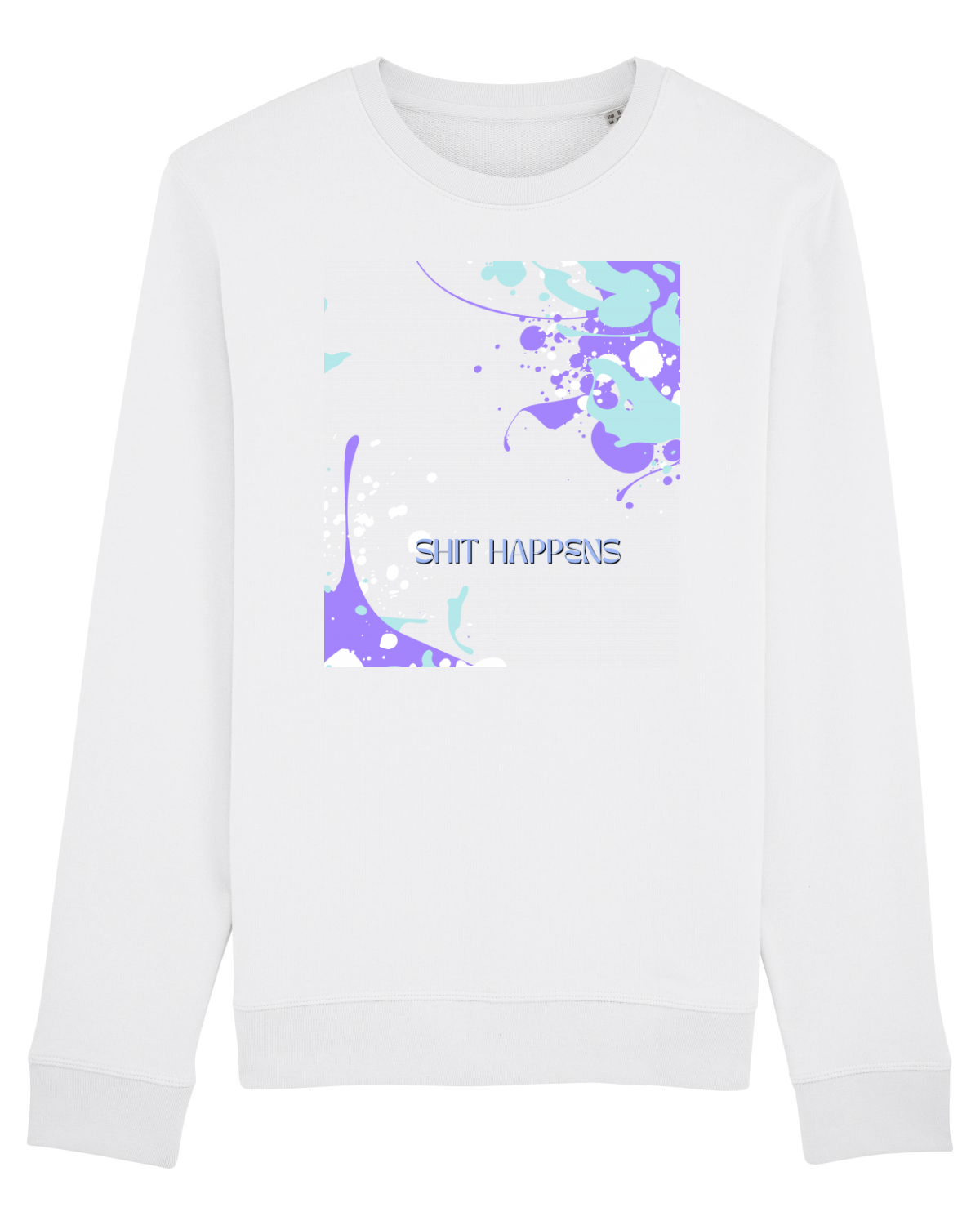 Bluză mânecă lungă Unisex Rise White