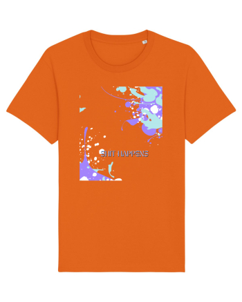 shit happens Bright Orange