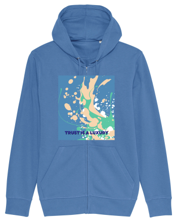trust is a luxury2 Bright Blue