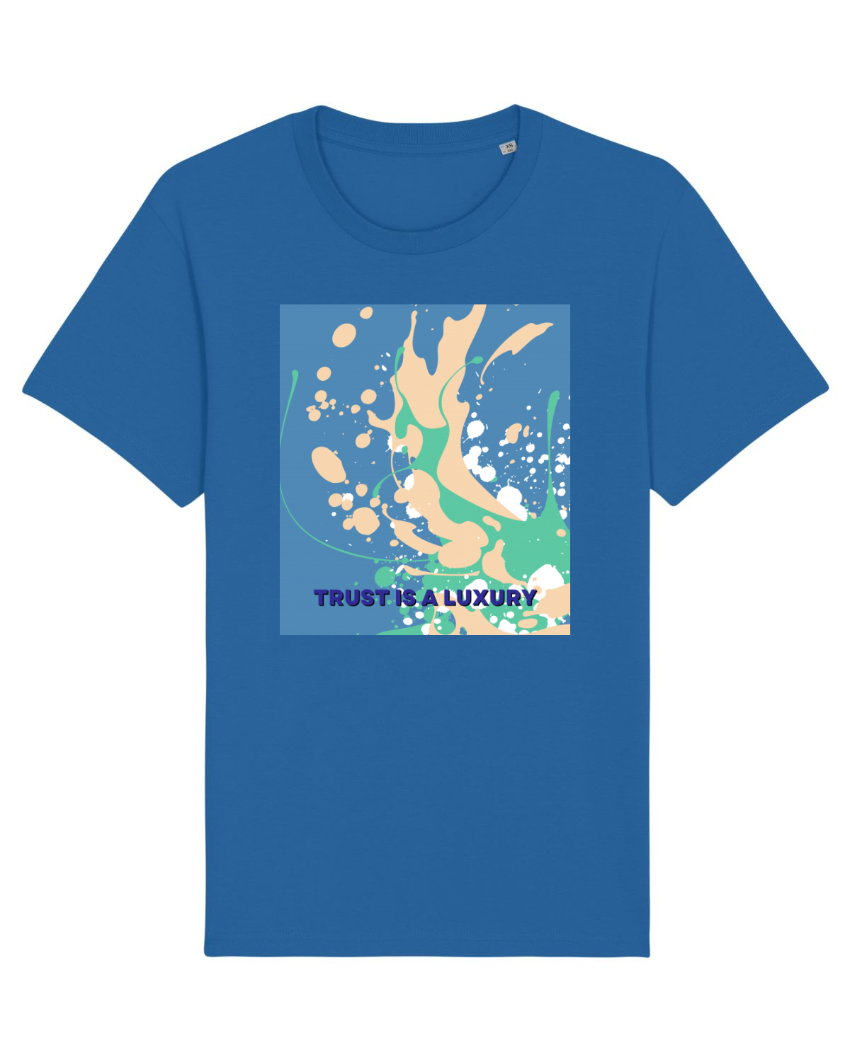 Tricou mânecă scurtă Unisex Rocker Royal Blue