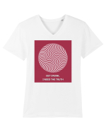 get drunk, i need the truth2 Tricou mânecă scurtă guler V Bărbat Presenter