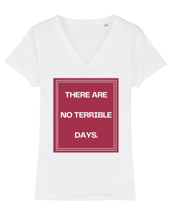 there are no terrible days2 White