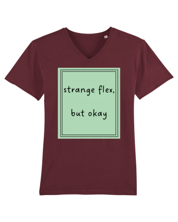 strange flex but okay5 Burgundy