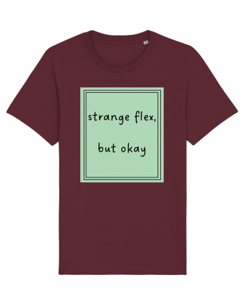 strange flex but okay5 Burgundy