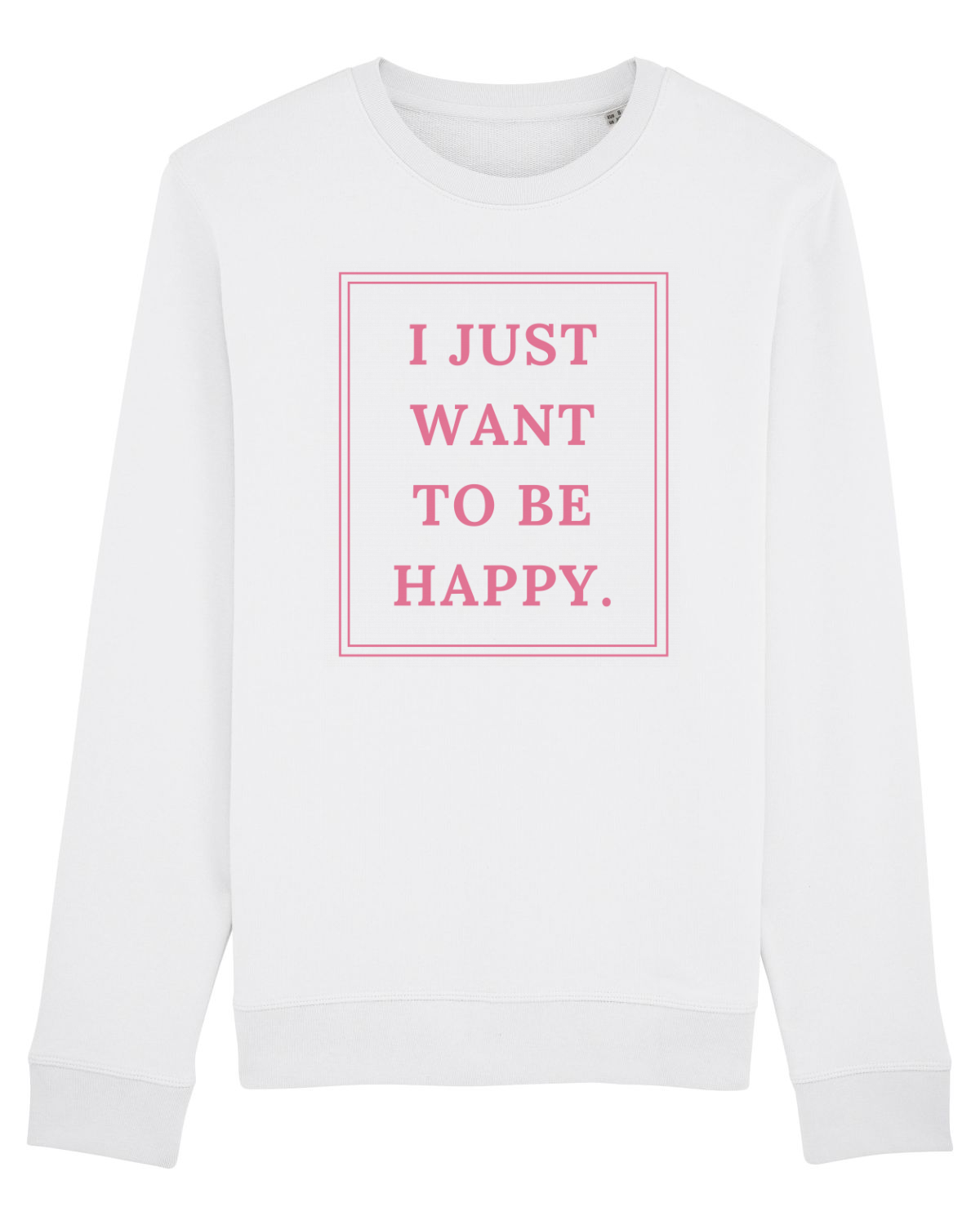 Bluză mânecă lungă Unisex Rise White