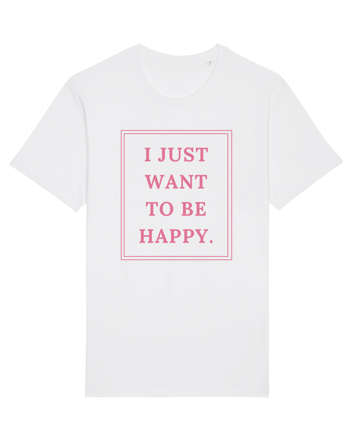 Tricou mânecă scurtă Unisex Rocker White