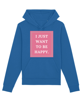 i just want to be happy5 Royal Blue
