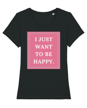i just want to be happy5 Black