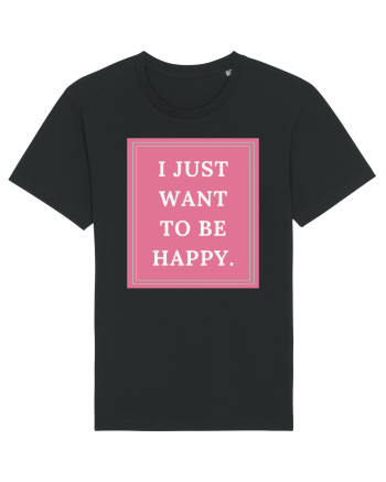 i just want to be happy5 Black
