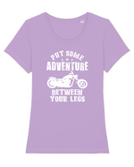 Motorcycle Tricou mânecă scurtă guler larg fitted Damă Expresser