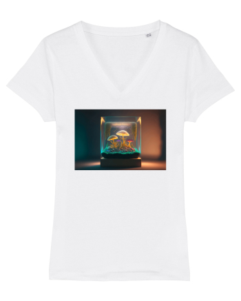 Mushroom tank White