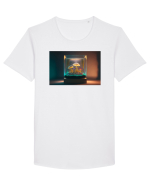 Mushroom tank Tricou mânecă scurtă guler larg Bărbat Skater
