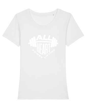All Heart Power lifting White