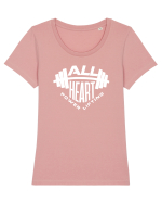 All Heart Power lifting Tricou mânecă scurtă guler larg fitted Damă Expresser