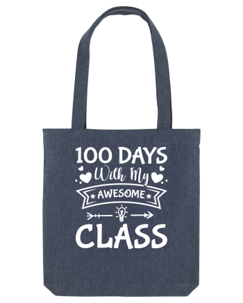 100 Days With My Awesome Class Midnight Blue