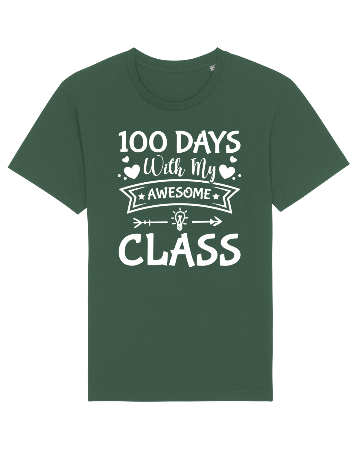 Tricou mânecă scurtă Unisex Rocker Bottle Green