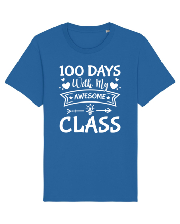100 Days With My Awesome Class Royal Blue