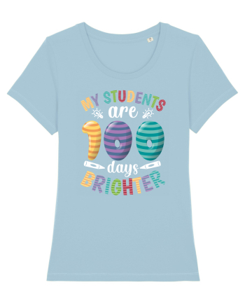 My students are 100 days brighter Sky Blue