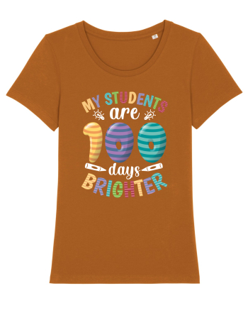 My students are 100 days brighter Roasted Orange