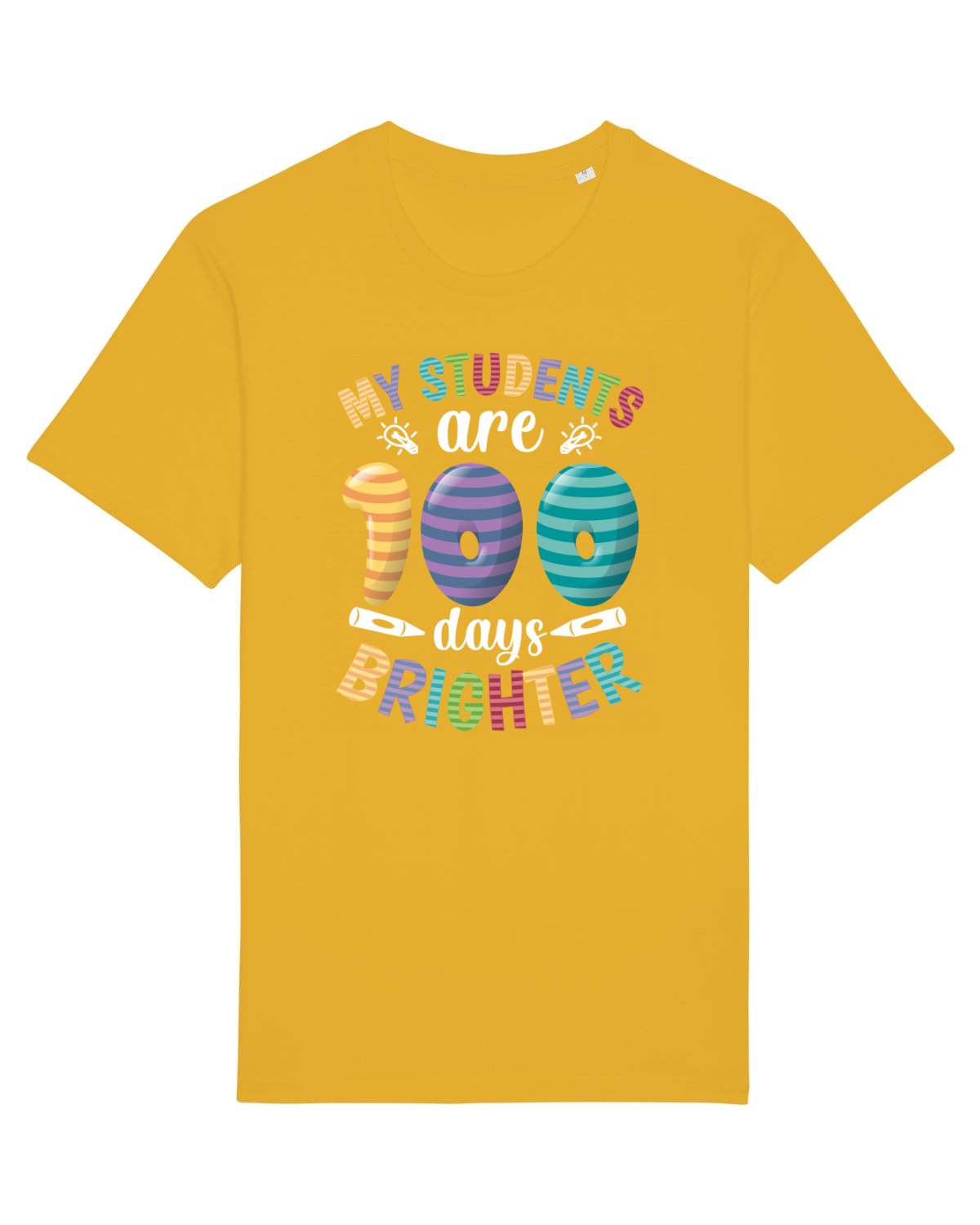 Tricou mânecă scurtă Unisex Rocker Spectra Yellow