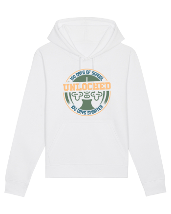 100 Days Of School Unlocked 100 Days Smarter White