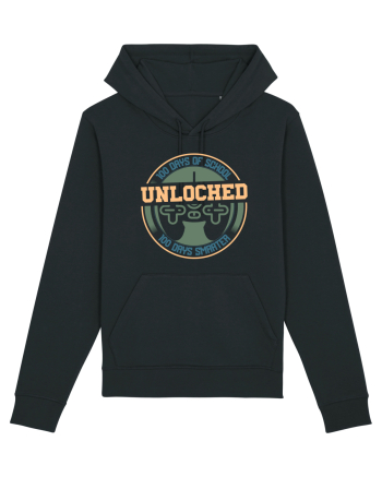100 Days Of School Unlocked 100 Days Smarter Black