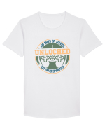 100 Days Of School Unlocked 100 Days Smarter Tricou mânecă scurtă guler larg Bărbat Skater