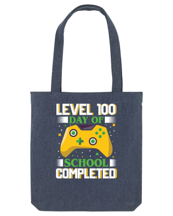 Level 100 Day Of School Completed Midnight Blue