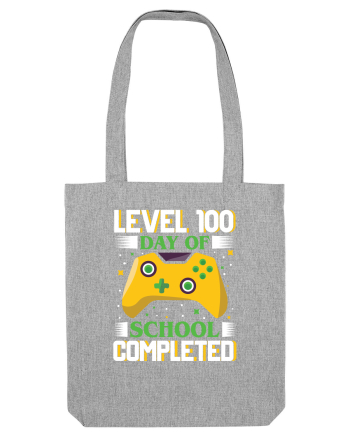 Level 100 Day Of School Completed Heather Grey