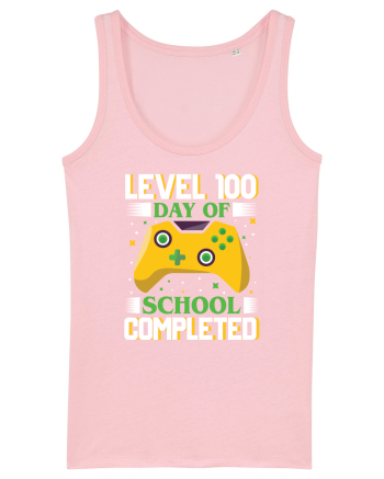 Level 100 Day Of School Completed Cotton Pink