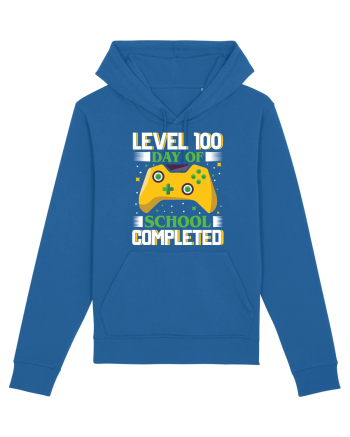 Level 100 Day Of School Completed Royal Blue