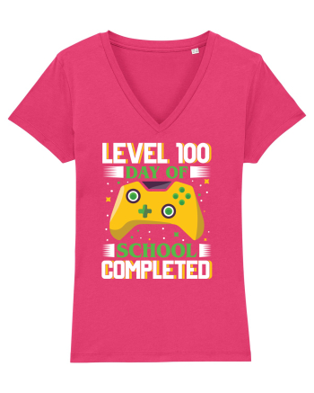 Level 100 Day Of School Completed Raspberry