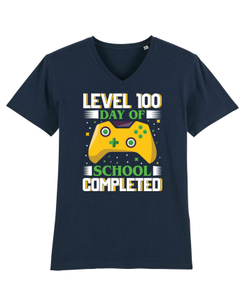 Level 100 Day Of School Completed French Navy