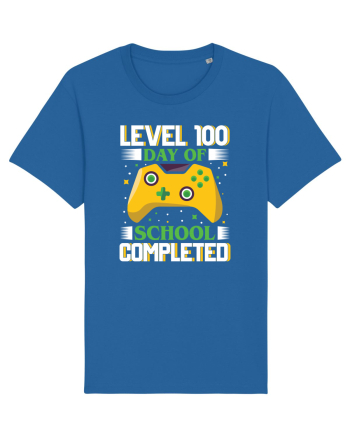 Level 100 Day Of School Completed Royal Blue