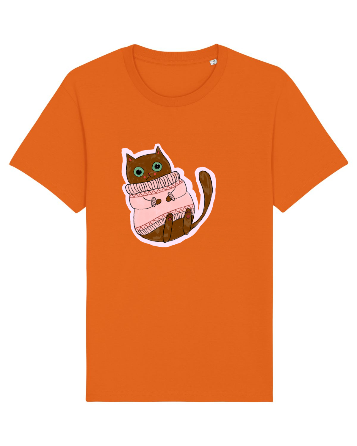 Tricou mânecă scurtă Unisex Rocker Bright Orange
