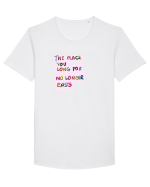 the place you long for no longer exists Tricou mânecă scurtă guler larg Bărbat Skater
