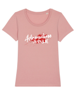 Adrenaline Junkie Tricou mânecă scurtă guler larg fitted Damă Expresser