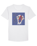 you are not your thoughts, you are just the one feeling them Tricou mânecă scurtă guler larg Bărbat Skater
