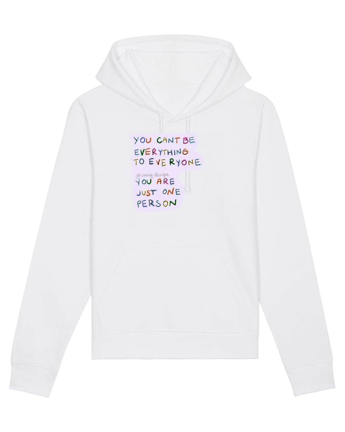 Hanorac Unisex Drummer White