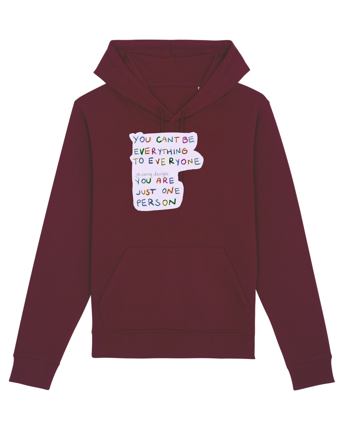 Hanorac Unisex Drummer Burgundy