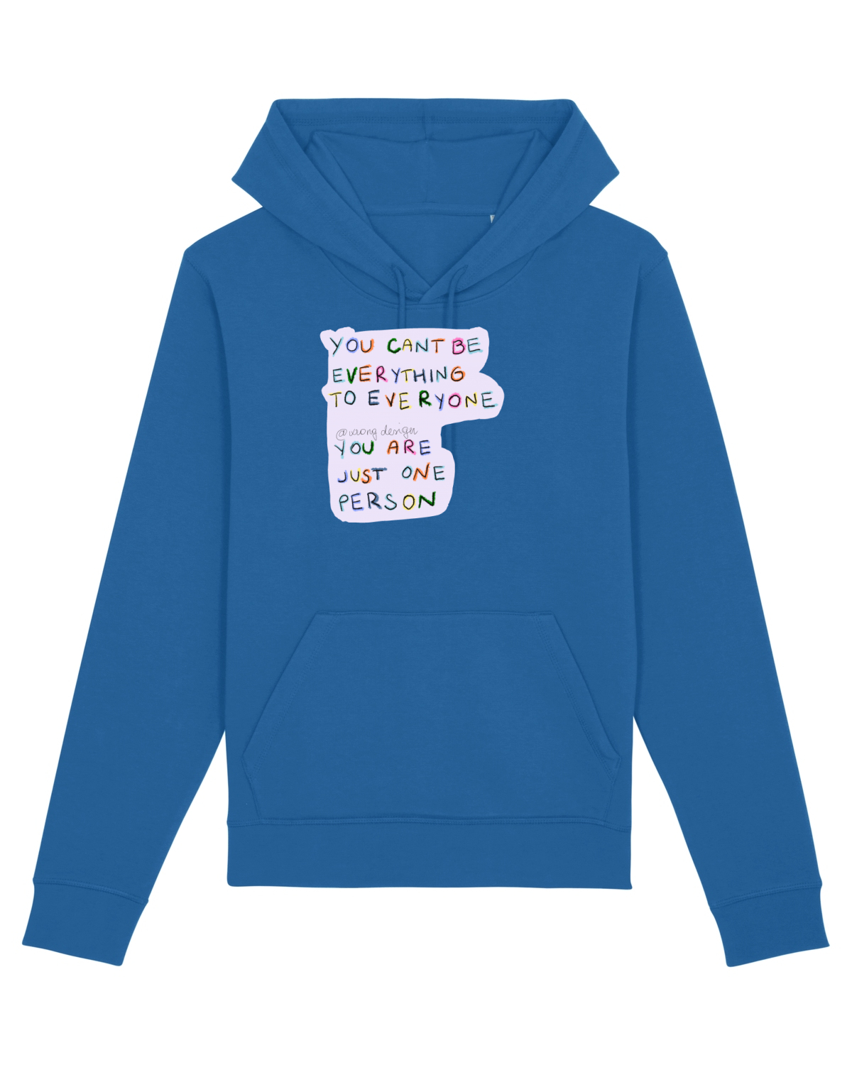 Hanorac Unisex Drummer Royal Blue