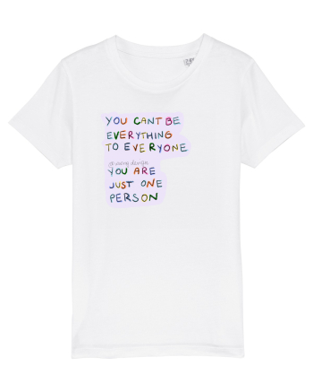 you cant be everything to everyone White