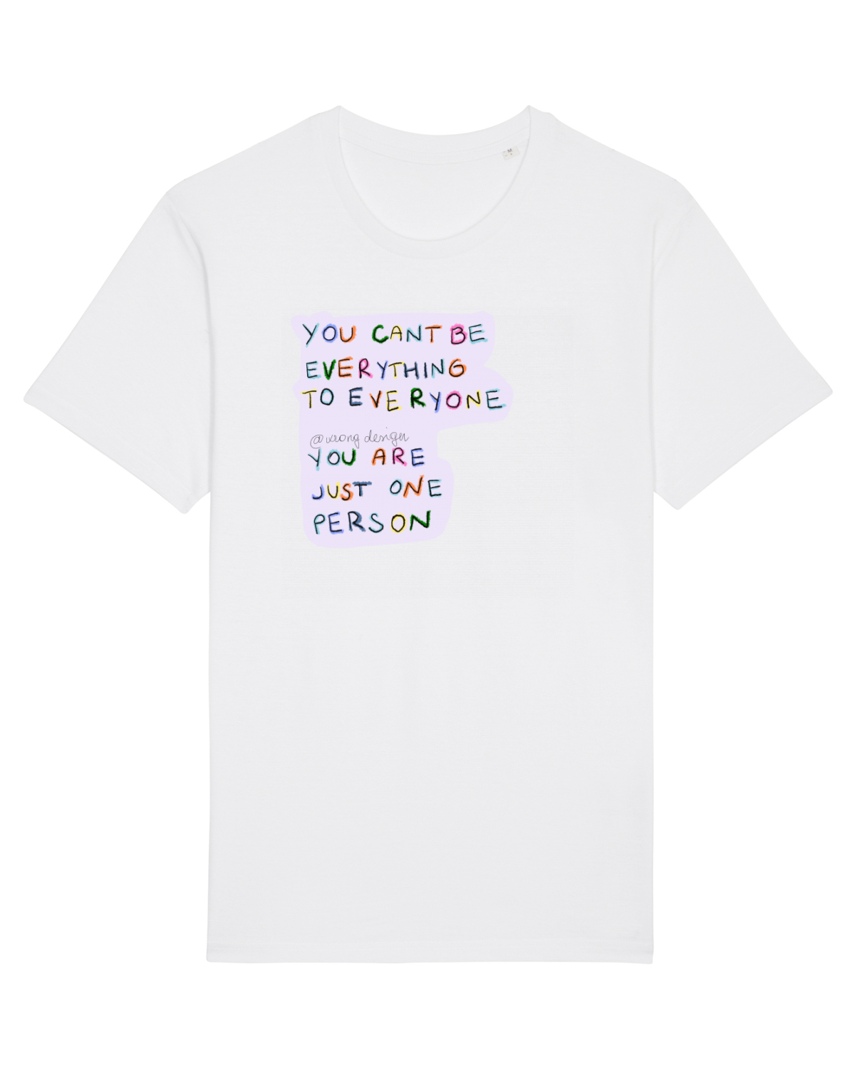 Tricou mânecă scurtă Unisex Rocker White