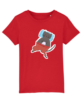 pisica in pijamale Red