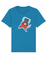 pisica in pijamale Tricou mânecă scurtă Unisex Rocker