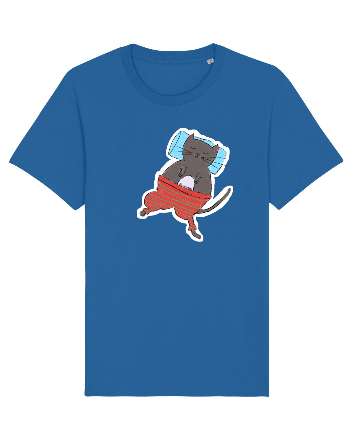 Tricou mânecă scurtă Unisex Rocker Royal Blue