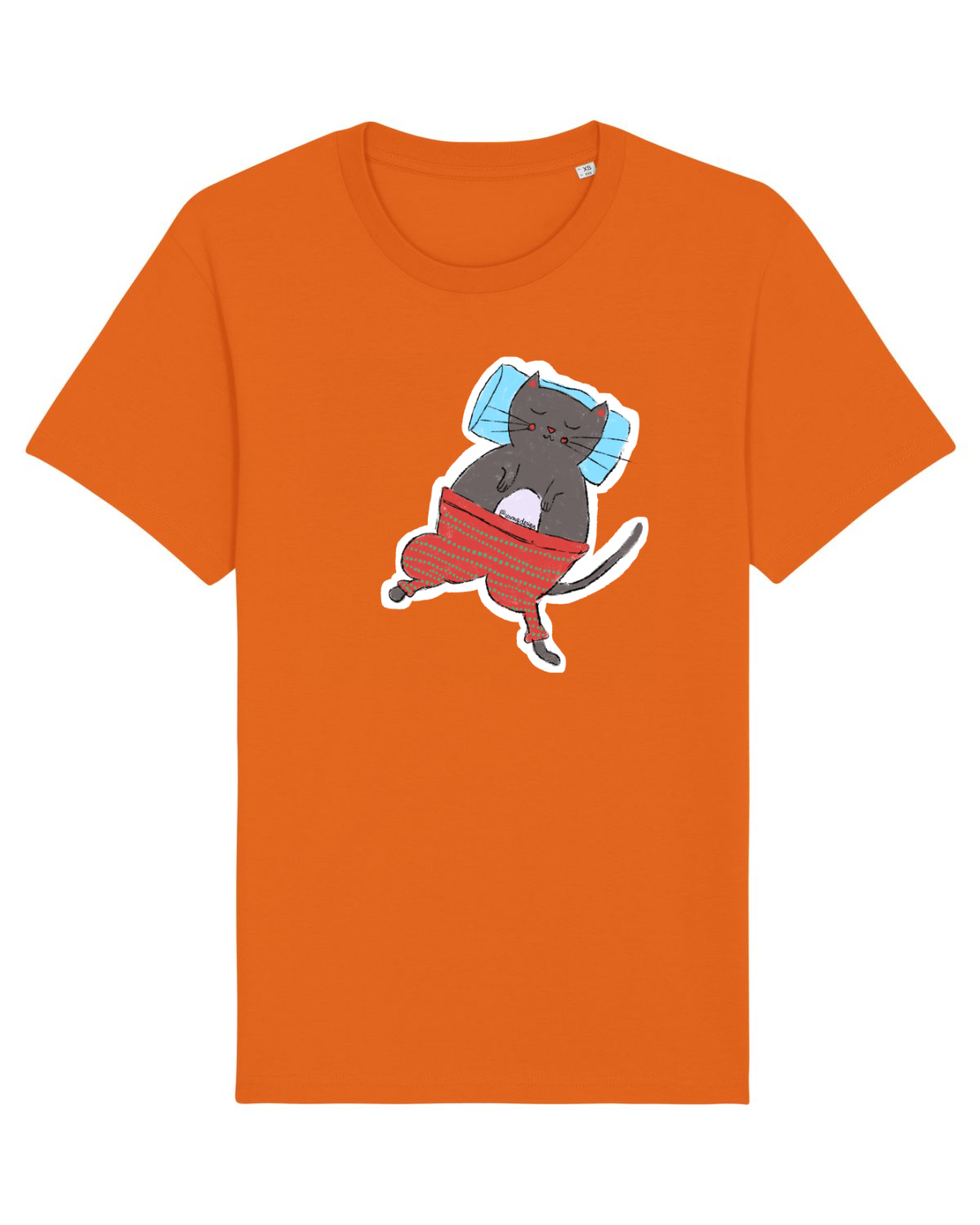 Tricou mânecă scurtă Unisex Rocker Bright Orange