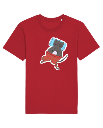 pisica in pijamale Red