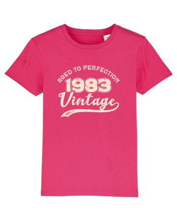 Vintage 1983 BC Aged to perfection Raspberry