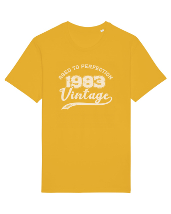 Vintage 1983 BC Aged to perfection Spectra Yellow